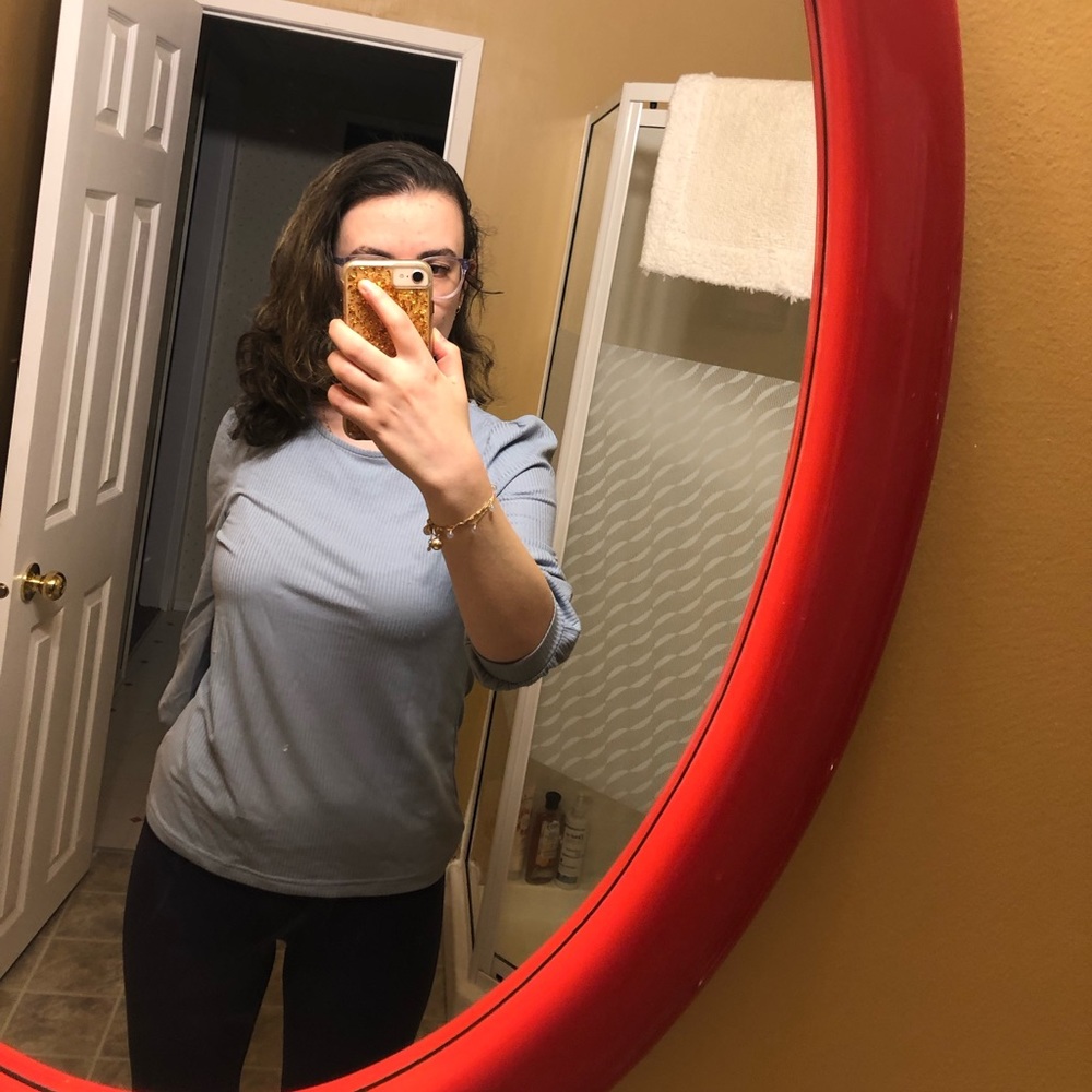 Blue blouse